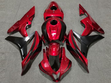 07-08 Estilo Rojo Intenso OEM CBR600RR Carenados Moto