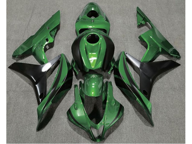 07-08 Estilo Verde Bosque OEM CBR600RR Carenados Moto 07-08 Estilo Verde Bosque OEM CBR600RR Carenados Moto