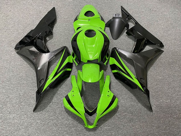 07-08 Estilo Verde Eléctrico OEM & Gris CBR600RR Carenados Moto 07-08 Estilo Verde Eléctrico OEM & Gris CBR600RR Carenados Moto