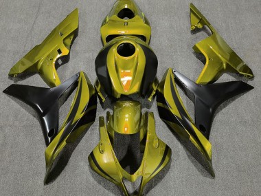 07-08 Estilo Verde Oliva OEM CBR600RR Carenados Moto
