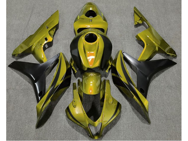 07-08 Estilo Verde Oliva OEM CBR600RR Carenados Moto 07-08 Estilo Verde Oliva OEM CBR600RR Carenados Moto