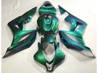 07-08 Llanura Verde Esmeralda CBR600RR Carenados Moto