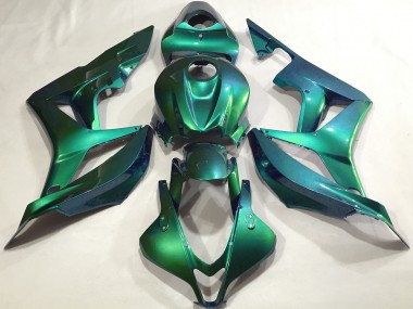 07-08 Llanura Verde Esmeralda CBR600RR Carenados Moto