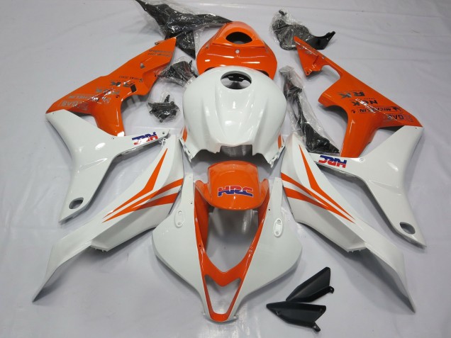 07-08 Naranja & Blanco HRC CBR600RR Carenados Moto 07-08 Naranja & Blanco HRC CBR600RR Carenados Moto