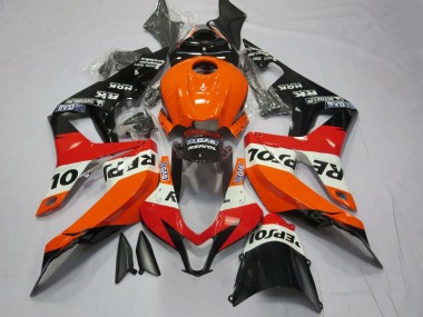 07-08 Naranja Vibrante Repsol CBR600RR Carenados Moto