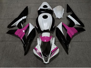 07-08 Negro Blanco & Rosa CBR600RR Carenados Moto