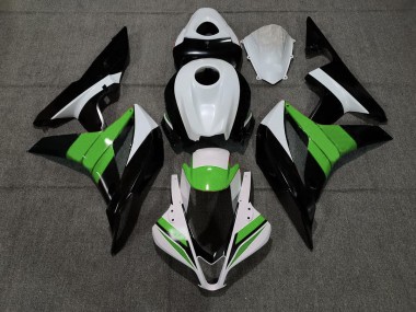 07-08 Negro Blanco & Verde CBR600RR Carenados Moto