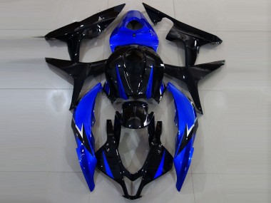 07-08 Negro Brillante & Azul CBR600RR Carenados Moto