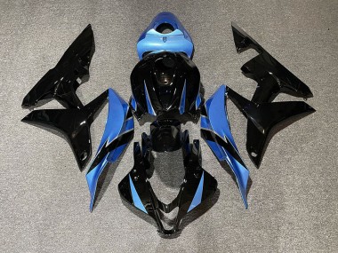 07-08 Negro Brillante & Azul Claro CBR600RR Carenados Moto