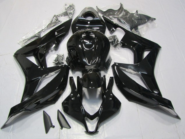 07-08 Negro Brillante CBR600RR Carenados Moto