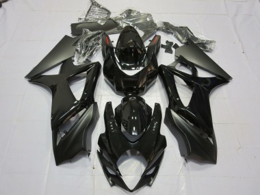 07-08 Negro Brillante & Mate GSXR 1000 Carenados Moto