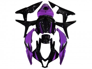 07-08 Negro Brillante & Morado CBR600RR Carenados Moto