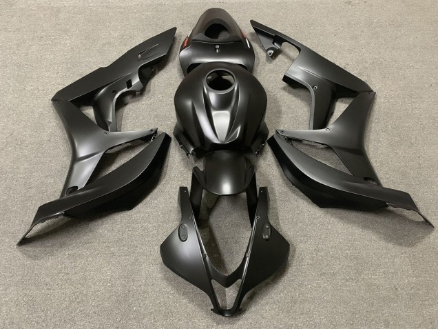 07-08 Negro Mate CBR600RR Carenados Moto 07-08 Negro Mate CBR600RR Carenados Moto