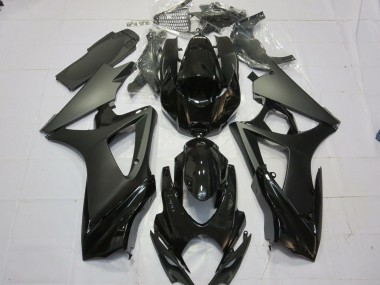 07-08 Negro Mate Negro Brillante GSXR 1000 Carenados Moto