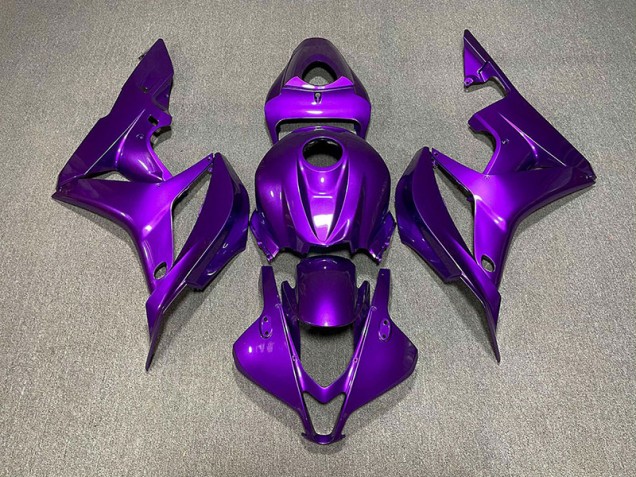 07-08 Perla Morado Liso CBR600RR Carenados Moto 07-08 Perla Morado Liso CBR600RR Carenados Moto