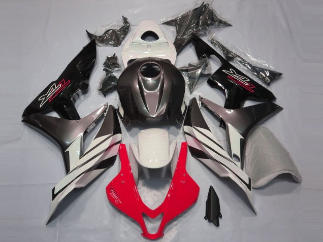 07-08 Rojo Blanco & Gris CBR600RR Carenados Moto 07-08 Rojo Blanco & Gris CBR600RR Carenados Moto
