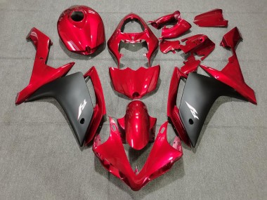 07-08 Rojo Caramelo & Negro R1 Carenados Moto