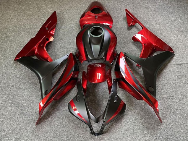 07-08 Rojo Granate CBR600RR Carenados Moto 07-08 Rojo Granate CBR600RR Carenados Moto