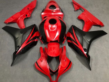 07-08 Rojo Perla & Negro CBR600RR Carenados Moto