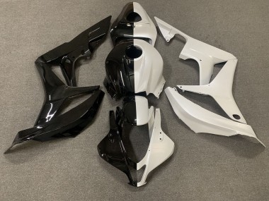 07-08 Split Negro Brillo / Blanco CBR600RR Carenados Moto