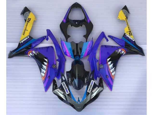 07-08 Tiburón Azul R1 Carenados Moto 07-08 Tiburón Azul R1 Carenados Moto