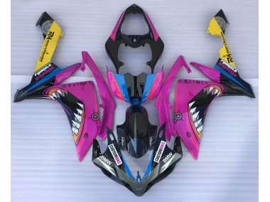 07-08 Tiburón Rosa R1 Carenados Moto