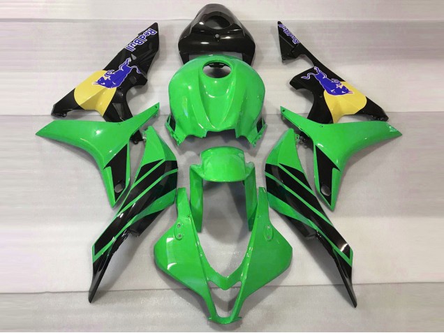 07-08 Verde & Azul Toro CBR600RR Carenados Moto 07-08 Verde & Azul Toro CBR600RR Carenados Moto