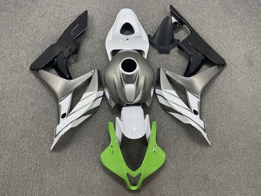 07-08 Verde Blanco & Gris CBR600RR Carenados Moto