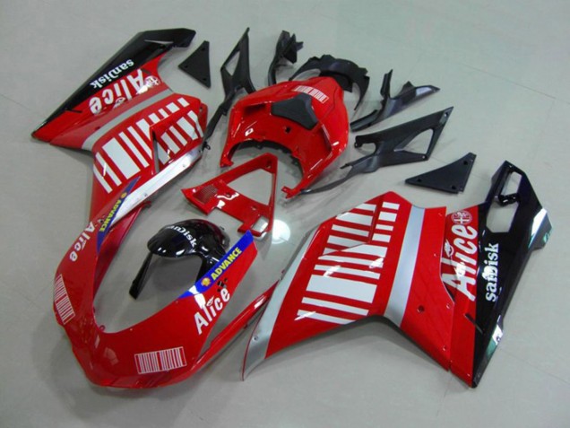 07-14 Alice Rojo Ducati 848 1098 1198 Carenados Moto 07-14 Alice Rojo Ducati 848 1098 1198 Carenados Moto