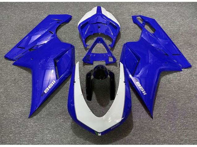 07-14 Azul Brillante Sp Ducati 848 1098 1198 Carenados Moto 07-14 Azul Brillante Sp Ducati 848 1098 1198 Carenados Moto