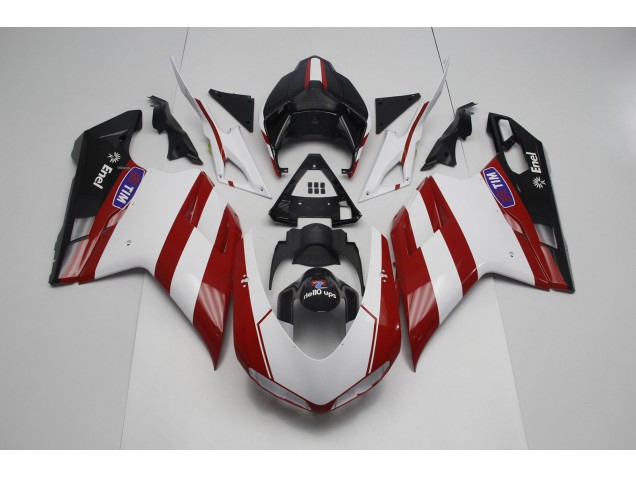 07-14 Color Rojo Oscuro Ducati 848 1098 1198 Carenados Moto 07-14 Color Rojo Oscuro Ducati 848 1098 1198 Carenados Moto