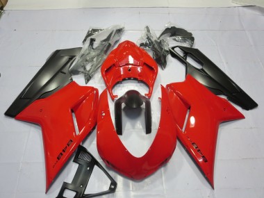 07-14 Rojo Ducati 848 1098 1198 Carenados Moto