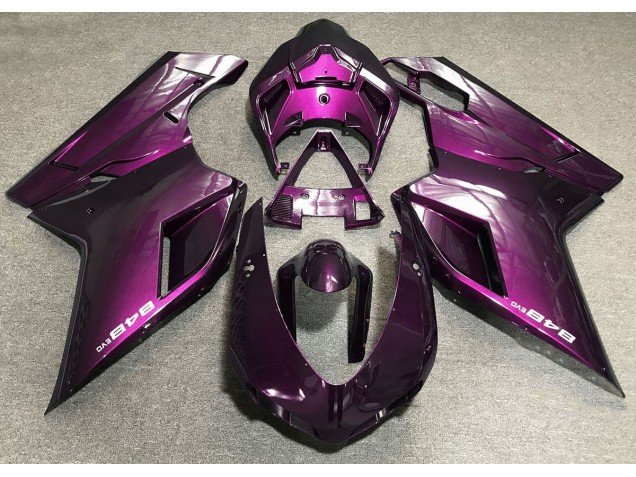 07-14 Rosa Profundo Ducati 848 1098 1198 Carenados Moto