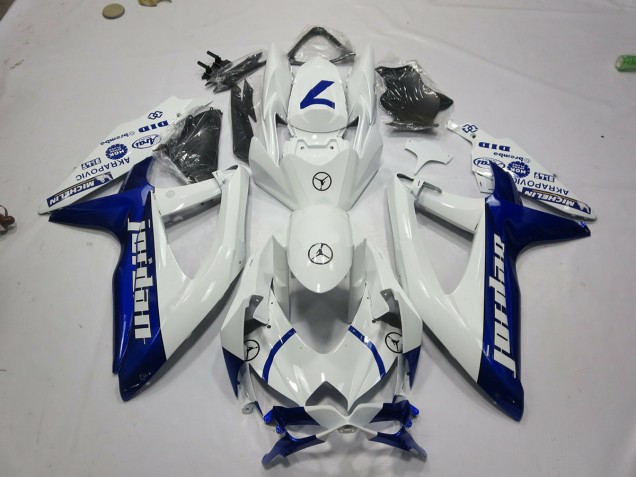 08-10 Azul Jordan GSXR 600-750 Carenados Moto 08-10 Azul Jordan GSXR 600-750 Carenados Moto