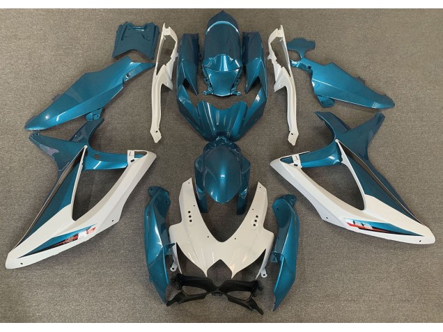 08-10 Estilo Azul Claro OEM GSXR 600-750 Carenados Moto 08-10 Estilo Azul Claro OEM GSXR 600-750 Carenados Moto