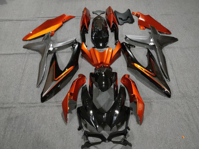 08-10 Estilo Naranja Quemado OEM GSXR 600-750 Carenados Moto 08-10 Estilo Naranja Quemado OEM GSXR 600-750 Carenados Moto