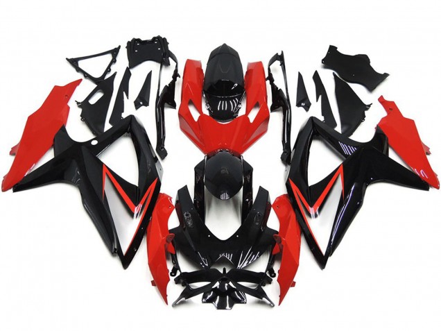 08-10 Estilo Rojo Personalizado OEM GSXR 600-750 Carenados Moto 08-10 Estilo Rojo Personalizado OEM GSXR 600-750 Carenados Moto