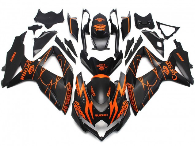 08-10 Mate Personalizado Corona Especial GSXR 600-750 Carenados Moto 08-10 Mate Personalizado Corona Especial GSXR 600-750 Carenados Moto