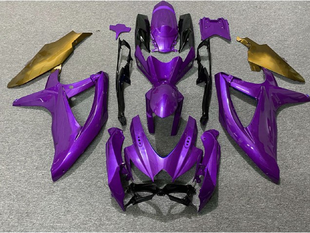 08-10 Morado & Dorado GSXR 600-750 Carenados Moto 08-10 Morado & Dorado GSXR 600-750 Carenados Moto