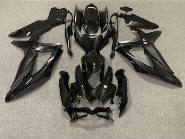 08-10 Negro Brillante GSXR 600-750 Carenados Moto