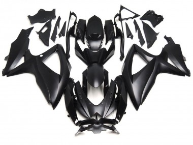 08-10 Negro Mate Intenso GSXR 600-750 Carenados Moto