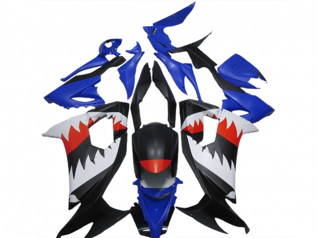 08-10 Tiburón Azul ZX10R Carenados Moto 08-10 Tiburón Azul ZX10R Carenados Moto