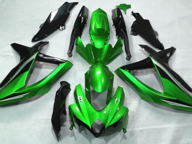08-10 Verde Brillante GSXR 600-750 Carenados Moto
