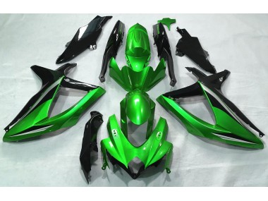 08-10 Verde Brillante GSXR 600-750 Carenados Moto