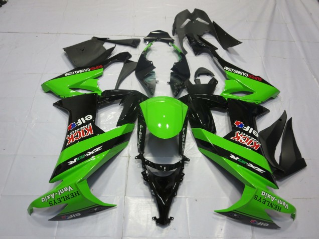 08-10 Verde & Negro ZX10R Carenados Moto 08-10 Verde & Negro ZX10R Carenados Moto