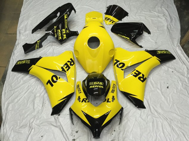 08-11 Amarillo Brillo Repsol CBR1000RR Carenados Moto 08-11 Amarillo Brillo Repsol CBR1000RR Carenados Moto