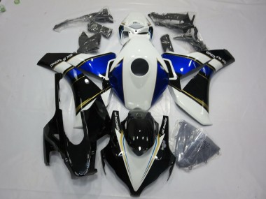 08-11 Azul & Dorado Sin Marca CBR1000RR Carenados Moto