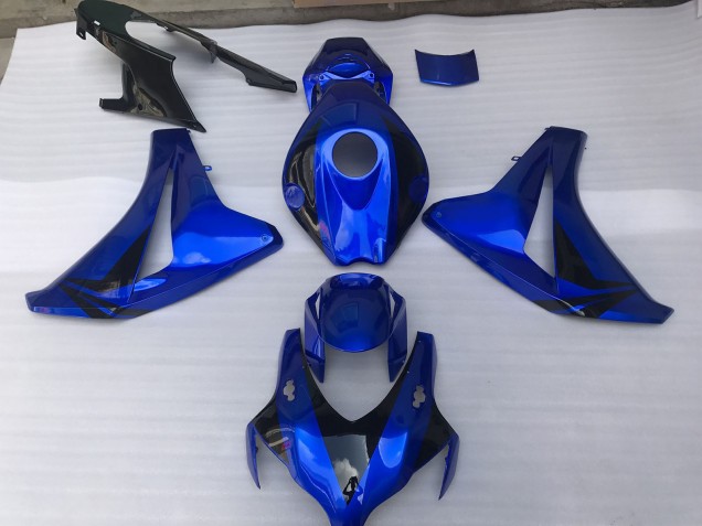08-11 Azul Vibrante De Alto Brillo CBR1000RR Carenados Moto 08-11 Azul Vibrante De Alto Brillo CBR1000RR Carenados Moto