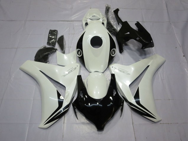 08-11 Blanco Perla & Negro CBR1000RR Carenados Moto