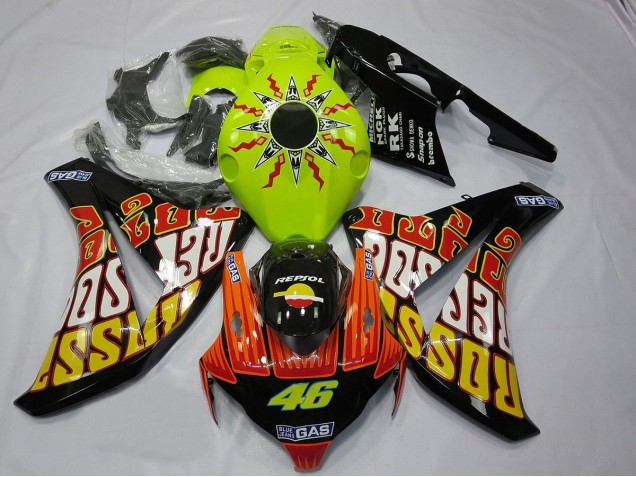 08-11 Bonito Rossi CBR1000RR Carenados Moto 08-11 Bonito Rossi CBR1000RR Carenados Moto